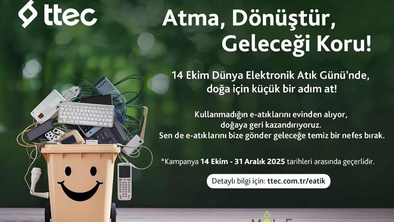 ttec Dünya Elektronik Atık Günü’nde başlattığı e-atık kampanyasını başarıyla tamamladı