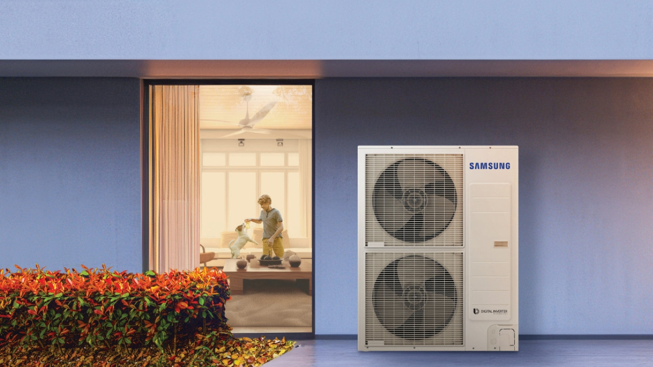 Samsung Monoblok Isı Pompası ile ısıtma, soğutma ve sıcak su ihtiyacına tek çözüm
