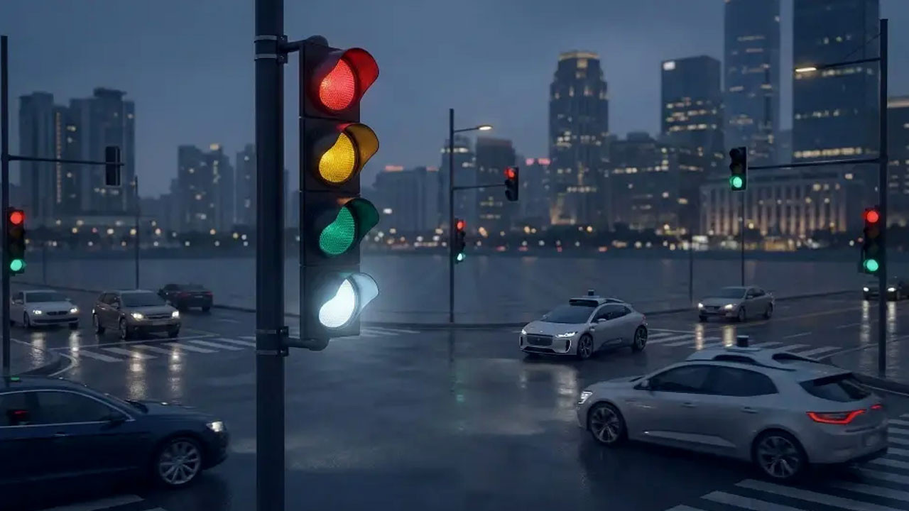 Trafikte kırmızı sarı ve yeşilin yanına beyaz geliyor: İşte yeni ışığın anlamı