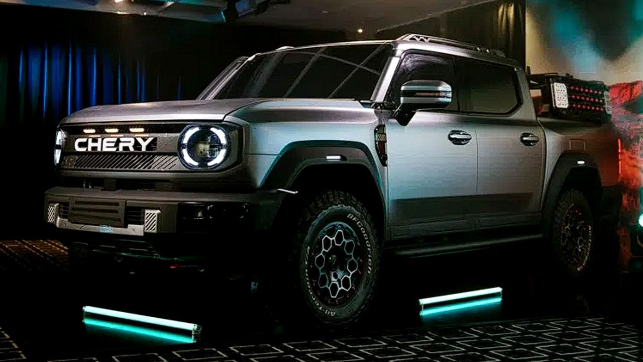 Chery'den Ford Ranger'a rakip pickup: Dizel motorlu PHEV sisteme sahip