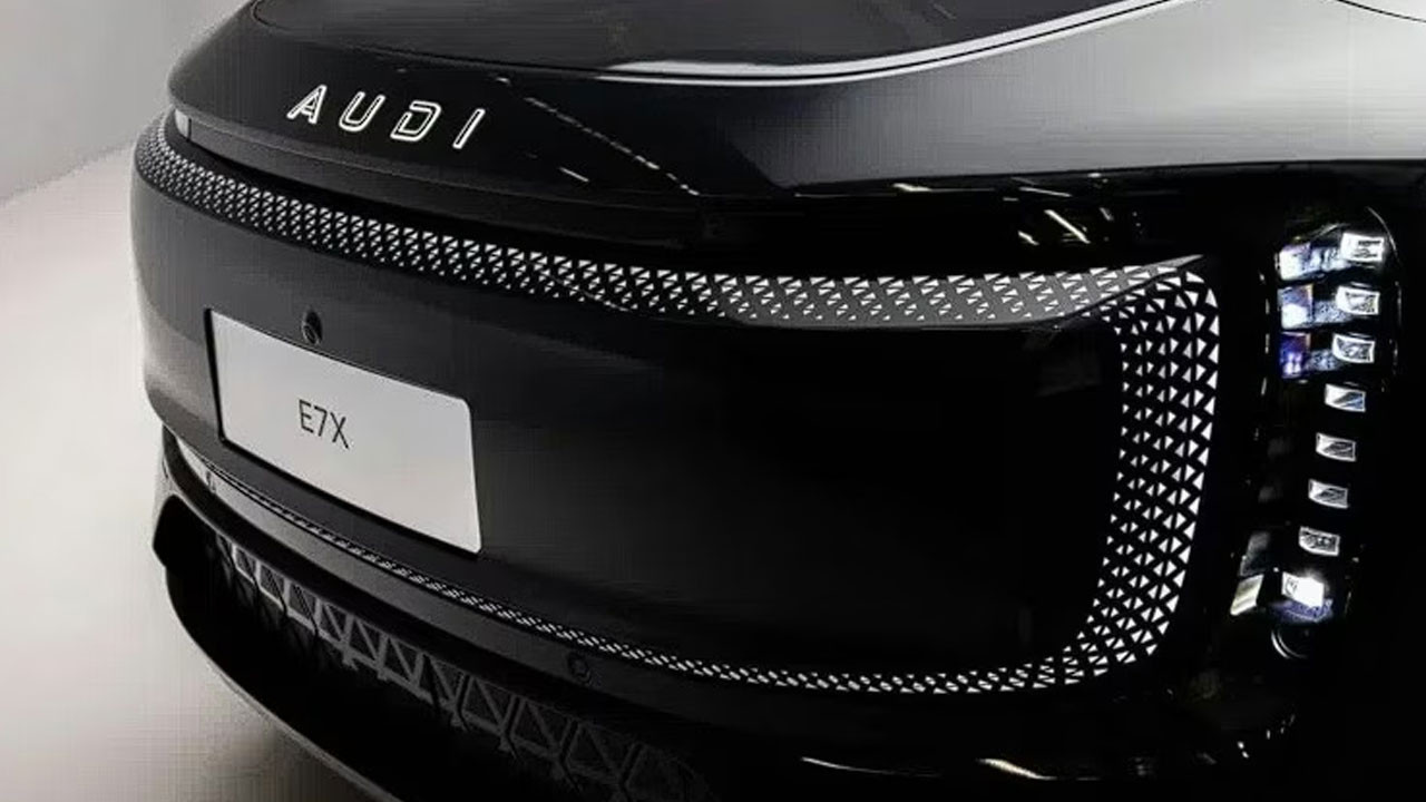 AUDI E7X elektrikli SUV Çin'de tanıtıldı