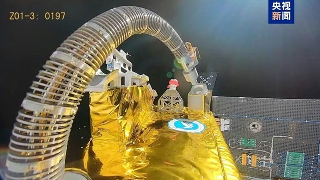 Çin, uzayda ilk esnek robotik kolunu test etti