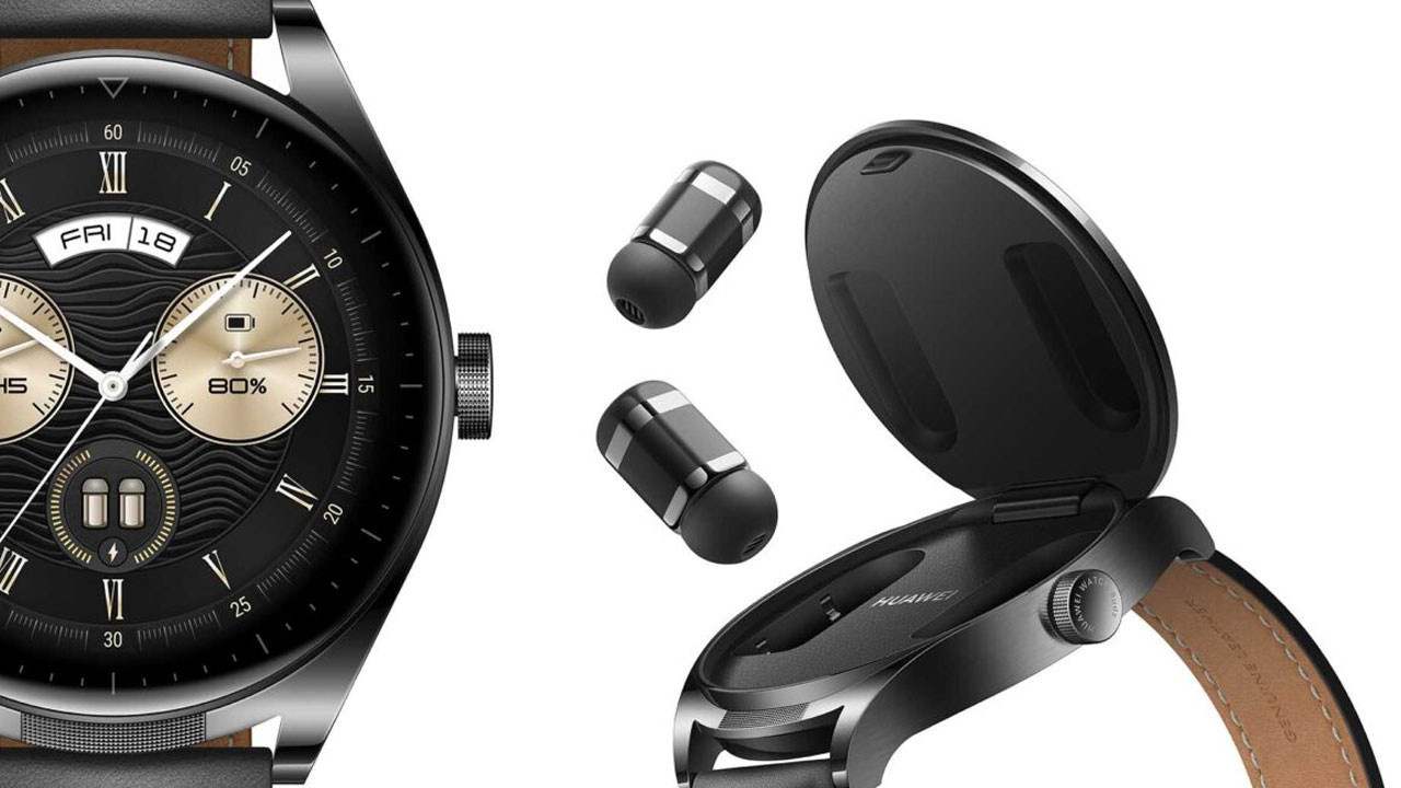 Teknoloji dünyası bunu bekliyor: Kulaklıklı saat Huawei Watch Buds 2 sızdı