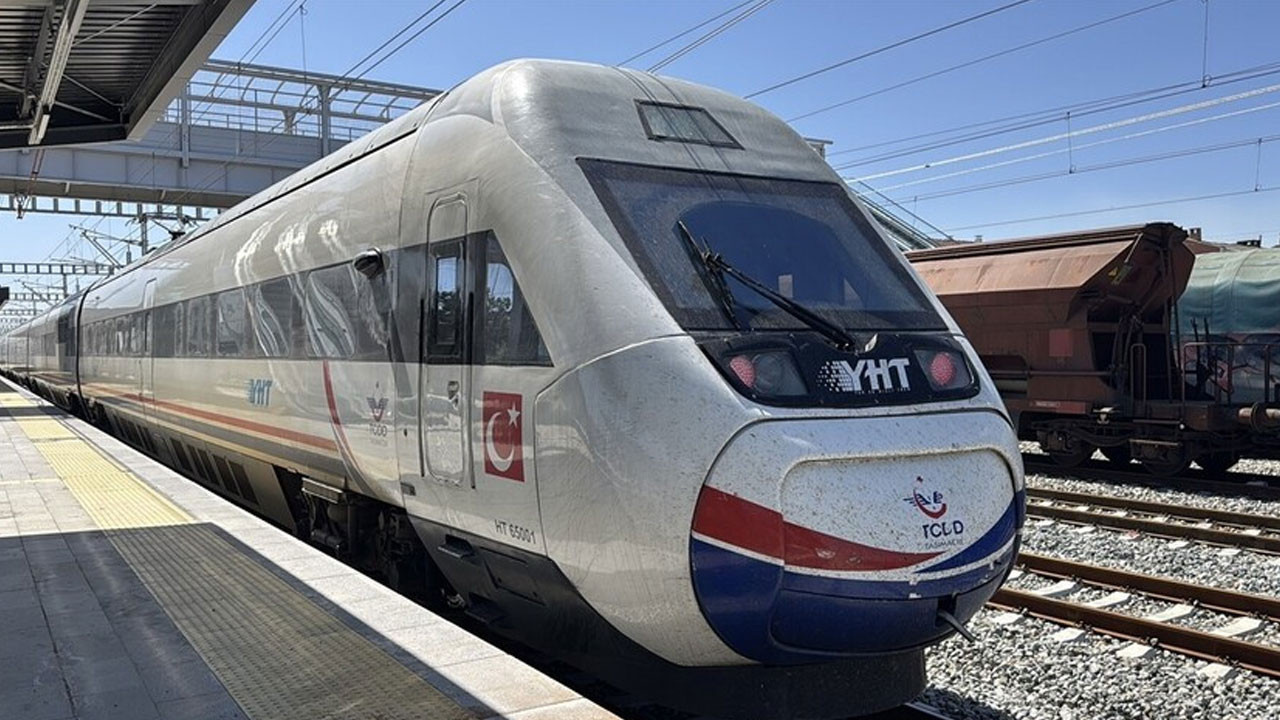 İstanbul-Edirne arası hızlı tren hattında test sürüşleri baş