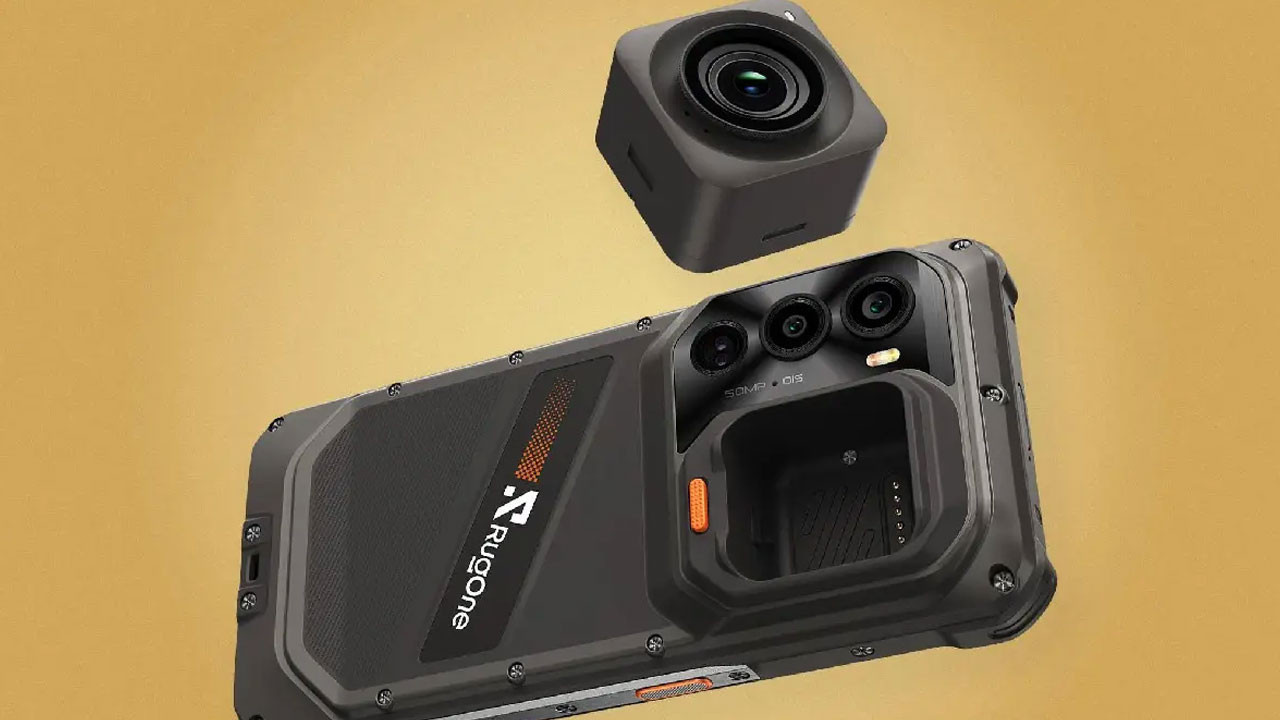 RugOne Xsnap 7 Pro: Ãıkarılabilir aksiyon kamerası olan dayanıklı telefon tanıtıldı