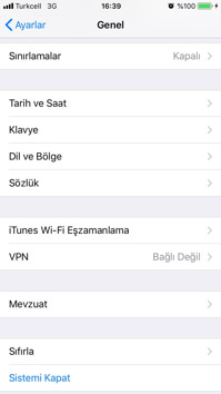 iPhone'a format nasıl atılır? - Resim : 3