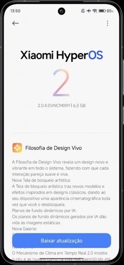 Xiaomi 14 Serisi HyperOS 2'ye Kavuştu - Resim : 1