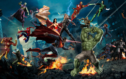 Marvel ve DC birbirine girdi!