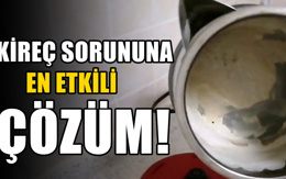 Kettle kirecini söküp atıyor: Birkaç dakikada yeni gibi oluyor