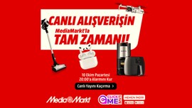 MediaMarkt ile ClickMeLive’da alışverişin tam zamanı