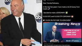 Kripto hırsızları, Kevin O'Leary'nin Twitter hesabını hackledi!