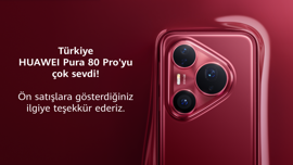 Huawei Pura 80 Pro Ön Satışı Tarih Yazdı:  Hedefini 7,5 Kat Aştı, Kırmızı Rengi Tükendi!