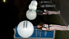 “Galaxy Watch8 ile koşuyoruzZz” etkinliği için yüzlerce genç pijamalarıyla koştu