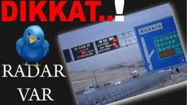 Dikkat! Twitter'da radar var!