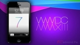 IPhone 5 üzerinde çalışan Apple iOS 7