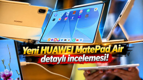 Yeni HUAWEI MatePad Air detaylı incelemesi! Laptop devri kapanıyor mu?