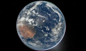 Ay'a doğru yola çıkan Artemis II'den çekildi: Dünya'nın uzaydan görüntüsü