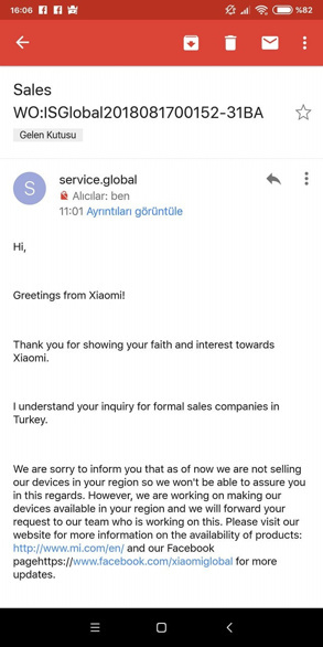 Xiaomi Türkiye pazarına girmedi iddiası! - Resim : 2