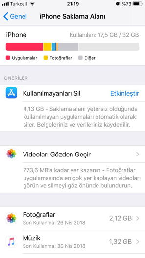 iPhone'da uygulama verileri nasıl silinir? - Resim : 3