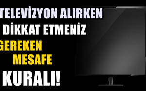 TV alırken çoğu kişinin yaptığı hata: Ekran boyutunu böyle belirleyin
