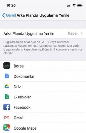 iOS 11'den sonra kısalan pil ömrü nasıl uzar? - Resim: 21