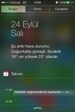 iOS 7'de hava durumu düzenleme - Resim: 10