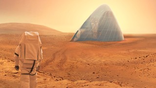 İşte Mars'a yapılacak konutlar!