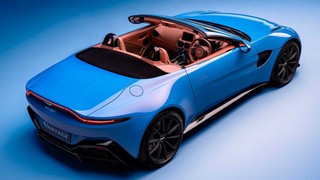 Aston Martin Vantage üstünü açtı!
