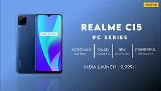 1.000 TL'lik realme C15 tanıtıldı!