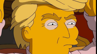 Kahin gibi tahminleri olan Simpsons'dan yeni Trump tahmini