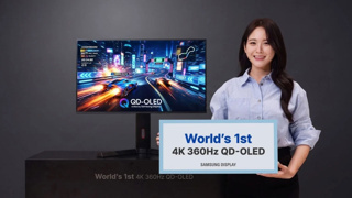 Samsung, dünyanın ilk 4K 360Hz QD-OLED panelini tanıttı
