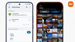 Xiaomi 17T Pro, iPhone'lar ile AirDrop benzeri dosya paylaşımını desteklemeye başladı