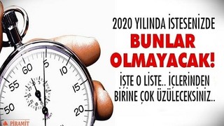 Beş yıl sonra bunlar yok olacak