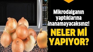 Mikrodalgayla yapılabilecek 7 şey