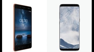 Nokia 8 ile Samsung Galaxy S8 / S8 + arasındaki farklar