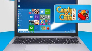 Candy Crush Saga, Windows 10'da ön yüklü oyunlardan biri olacak