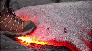 Lavın üzerine ayakkabı ile basılınca ne olur?