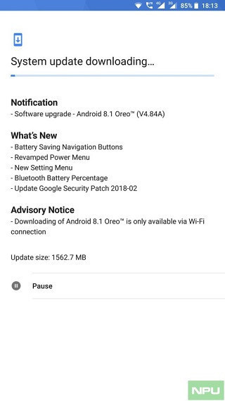 Nokia 8 için Android 8.1 Oreo çıktı! - Resim : 1