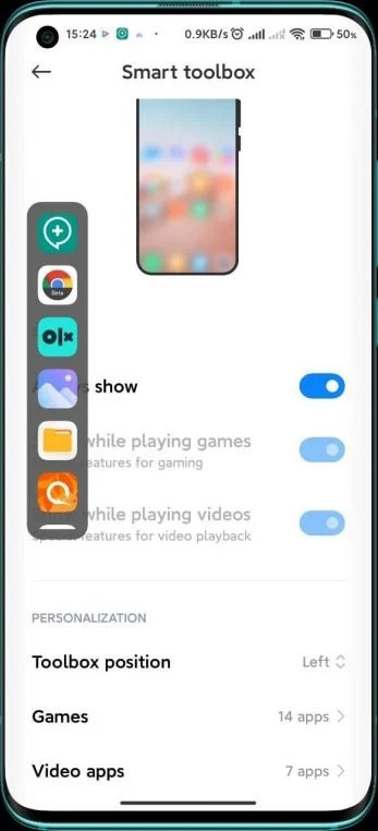MIUI'ye akıllı araç kutusu özelliği geliyor! - Resim : 1