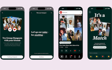 Tinder, arkadaş grupları için Group Hangouts’u duyurdu