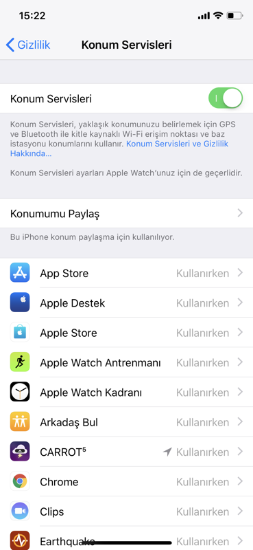 iOS 11'de iPhone'un pil ömrünü uzatmanın 11 yolu - Resim: 10