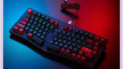 Bu klavyenin tasarımı fazlasıyla ilginç!