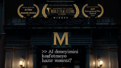 Sinemada yeni bir dönem: Tamamı yapay zeka ile çekilen film M Hotel vizyonda