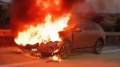 Çatalca'da yanan Opel elektrikli değilmiş!
