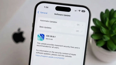 Apple, iOS 26.6.1 güncellemesini yayınladı