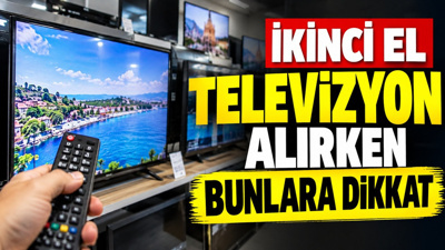 İkinci el televizyon alırken dikkat: Ucuz diye alıp masrafla karşılaşmayın