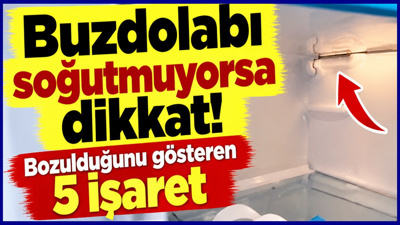 Buzdolabı çalışıyor ama soğutmuyor mu? Nedeni bunlardan biri olabilir