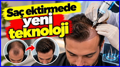 Saç ektirmede yeni dönem: Robot destekli sistemler devreye girdi