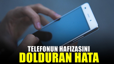 Telefonun hafızasını dolduran hatalar: Depolama alanını fark etmeden tüketiyor