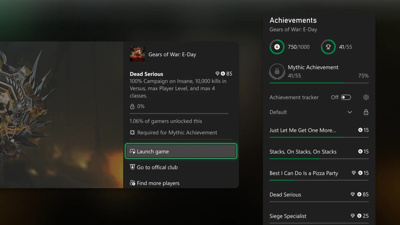 Xbox, Mythic Achievements özelliğini test etmeye başladı